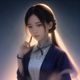 短剧内容编辑林晓雨的头像，年轻女性，笑容亲切，负责甜宠题材内容整理